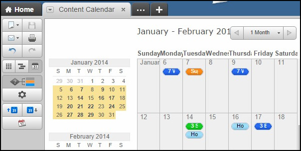 Smartsheet Calendar