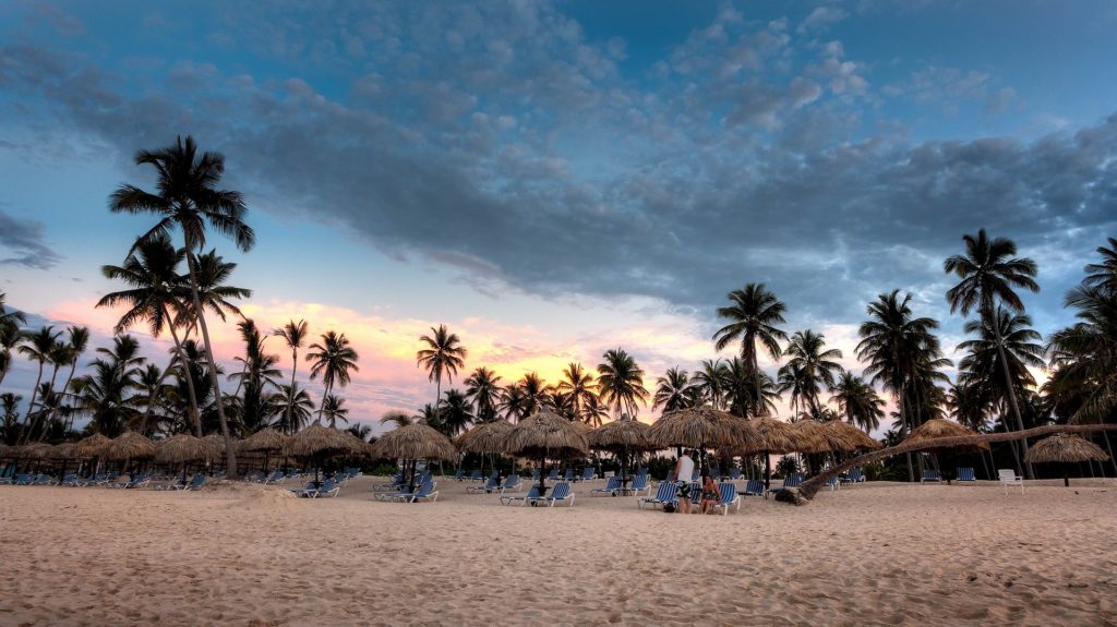 Tropical Beach in the Dominican Republic