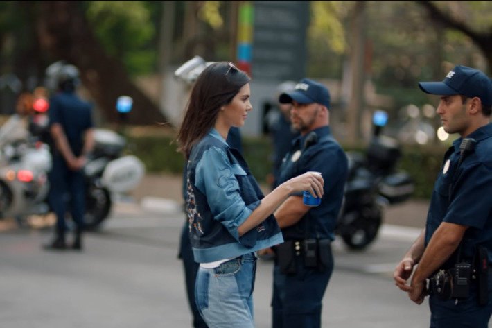 Pepsi ad starring Kendall Jenner