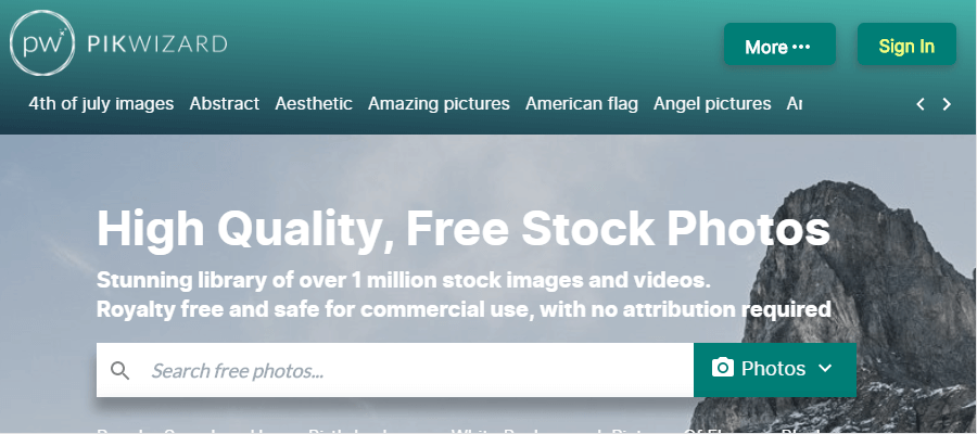 PIKWIZARD Stock Photos | Desktop Tools