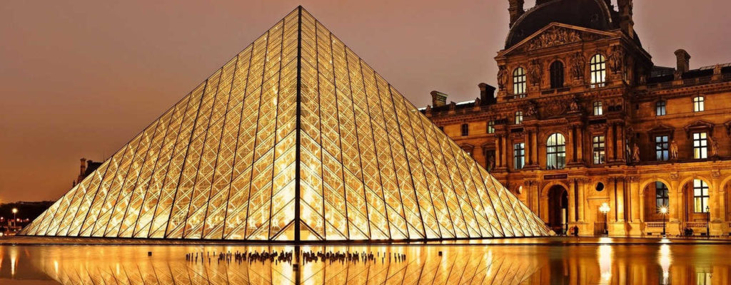 France Louvre at night cover photo