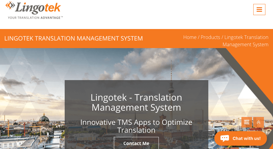 Lingotek translation management system