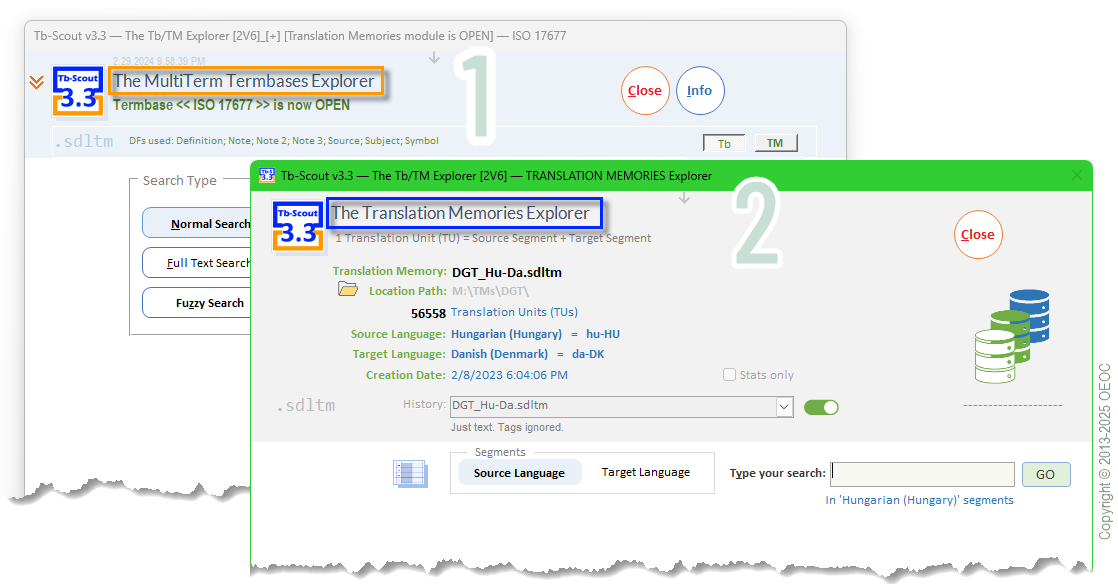 Explore Termbases and Translation Memories with Tb-Scout